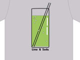 lime and soda t-shirt